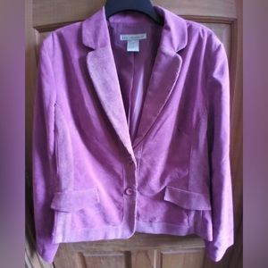 Corduroy womens blazer